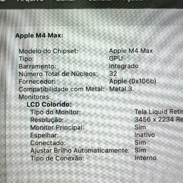 MACBOOK PRO 16 M4 MAX - 36GB/1TB - SPACE BLACK - 5 CICLOS GASTOS - Foto 5