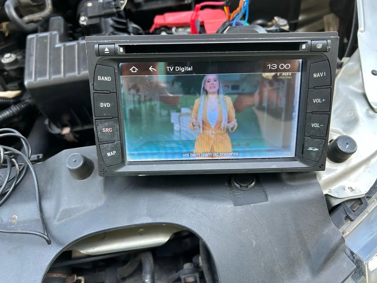 Vendo multimídia Aikon 7 polegadas com módulo de tv e câmera de ré original  - Foto 2
