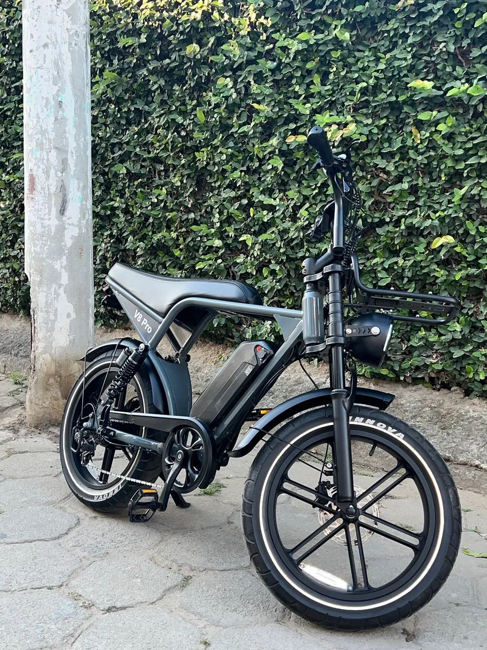 V8 pro 2026 Bluetooth seminova bike elétrica  - Foto 5