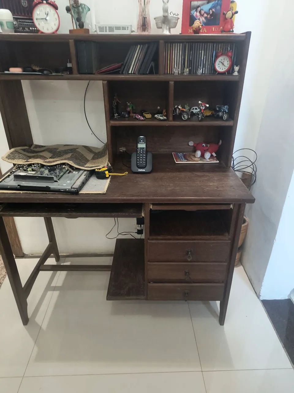 Escrivaninha de sucupira usado - Foto 4