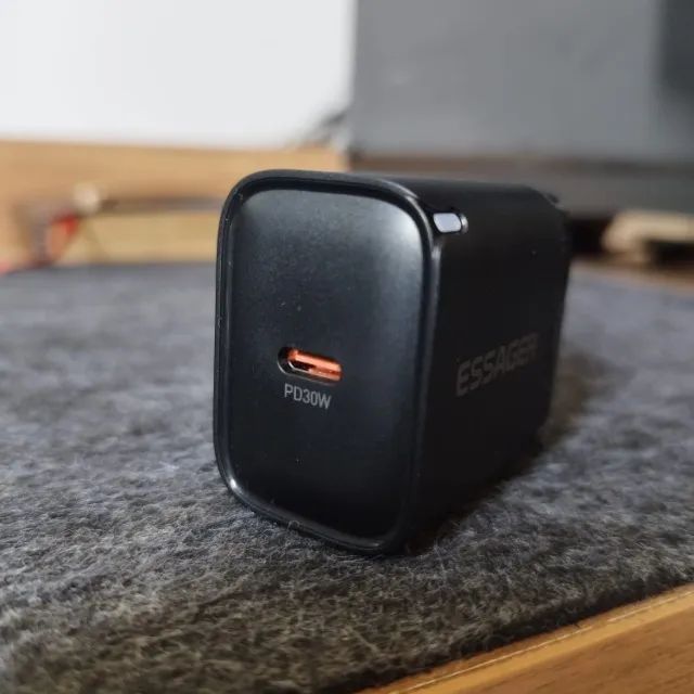 Carregador Turbo Essager 30W PD Compatível iPhone e Android - Foto 5
