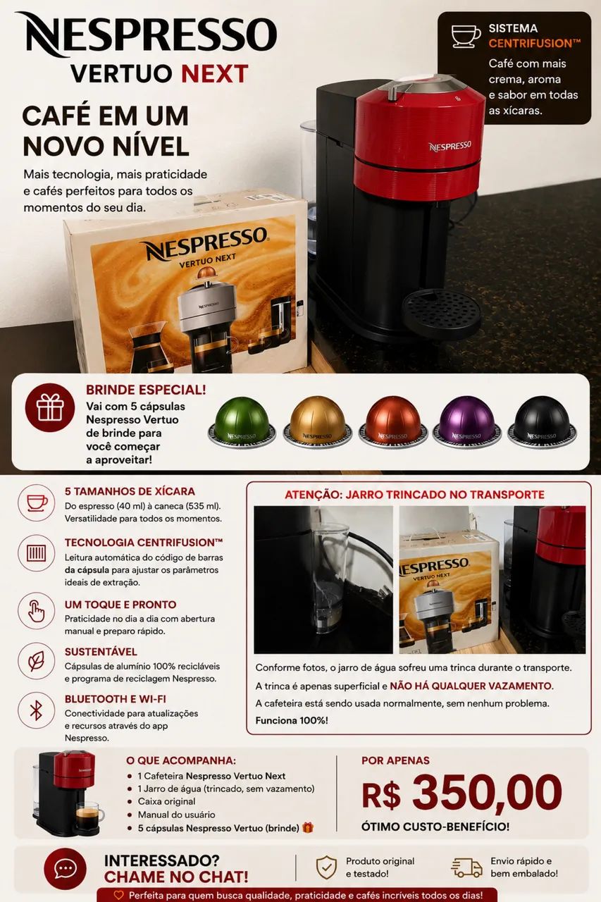 Nespresso vertuo next - Foto 3