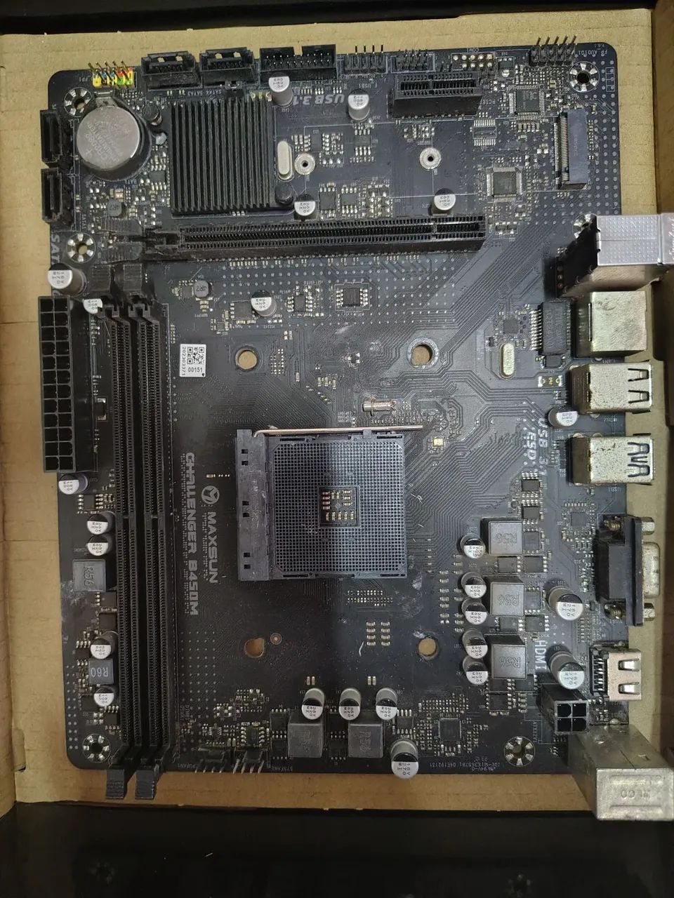 Placa mãe B450 MaxSun