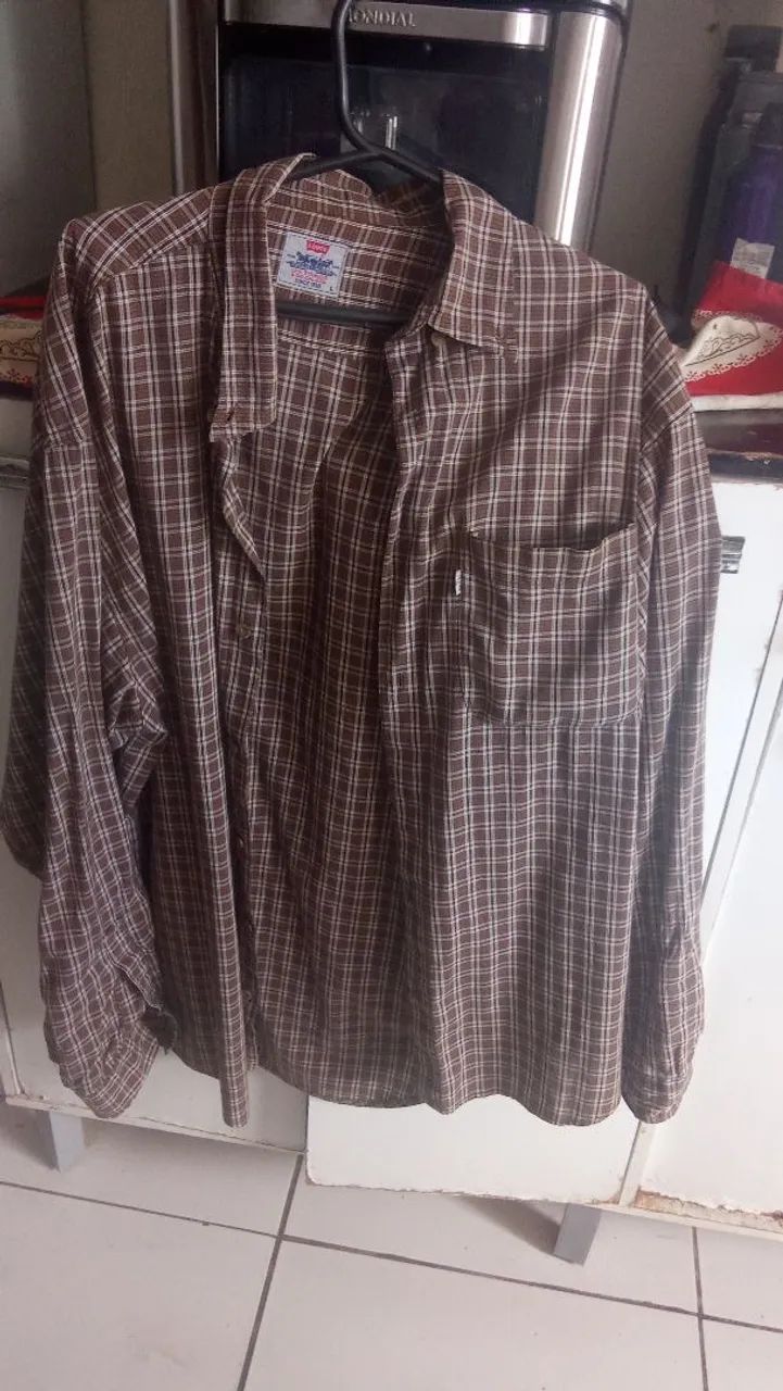 Camisa vintage Levi's anos 80/90
