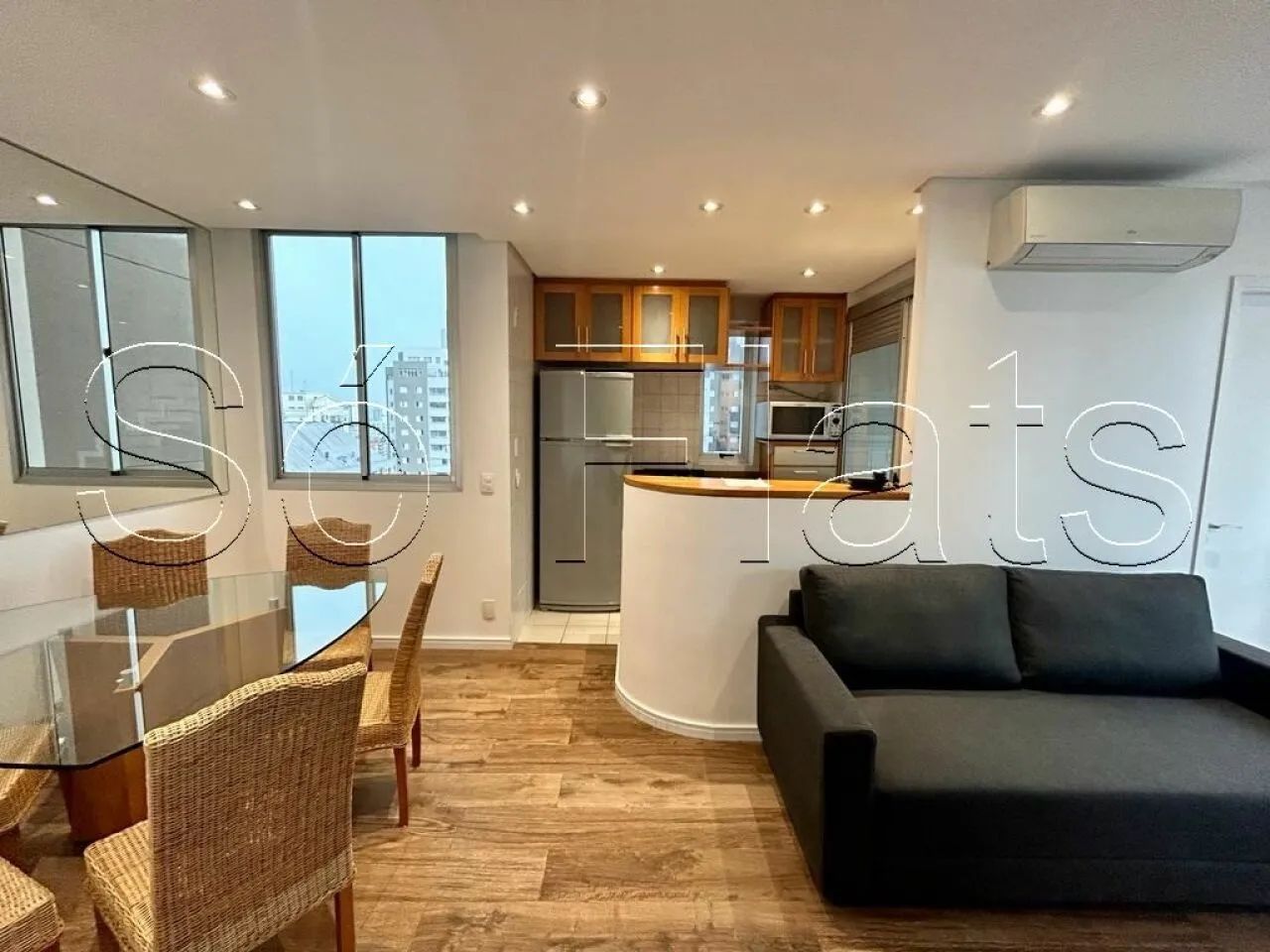 TWIN TOWERS - Flat estilo duplex com 75m² totalmente mobiliado. - Foto 3