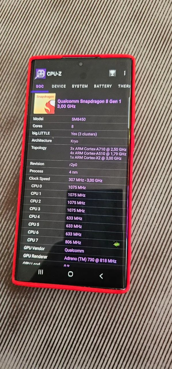 Samsung S22 ultra usado 