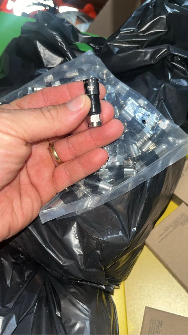 Conector rg59 de compressão - Foto 2