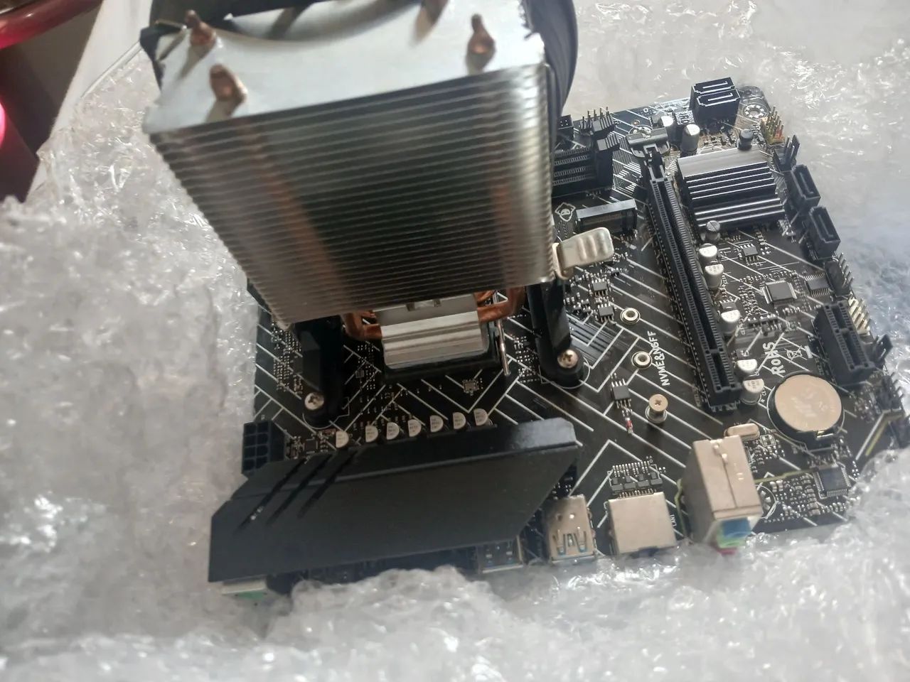 Placa Mãe+ Processador Ryzen 5 5600 - Foto 2