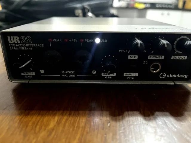 Interface de Áudio UR22 Steinberg/Yamaha USB - Foto 5