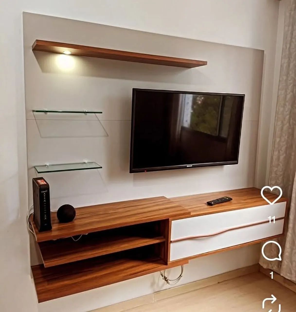 Painel com led até 60 polegadas 