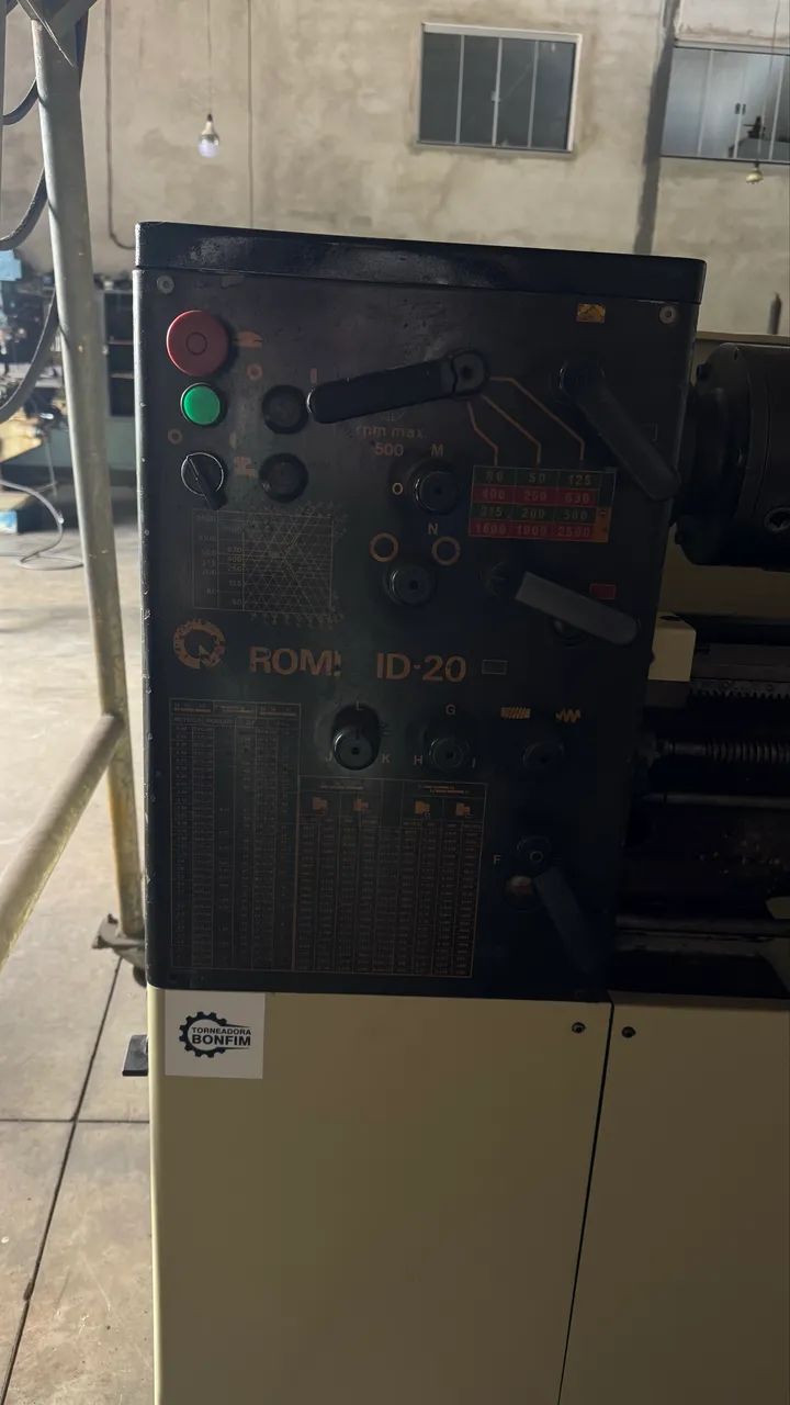 Torno mecânico (Romi ID20) - Foto 4