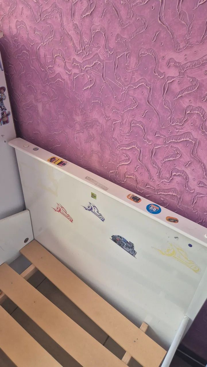 Cama infantil bombeiros / mini cama vendo individualmente - Foto 6