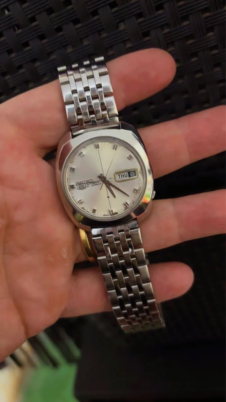 SEIKO 5 6119 - Caixa Cushion Original - Foto 2