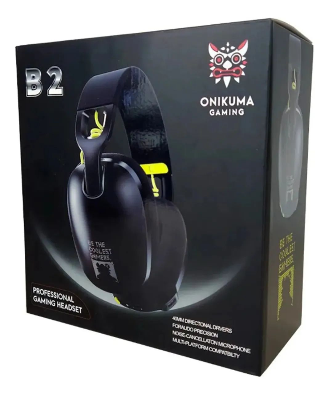 Headset Profissional Onikuma B2 SEM fio 2.4G Bluetooth dobrável e-sports Fone de Ouvido - Foto 5