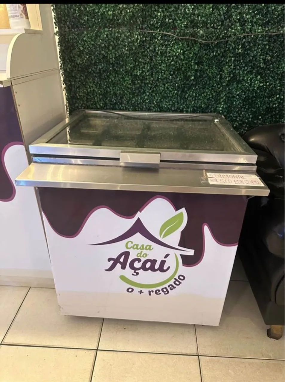 Freezer horizontal refrigerado para 16 Cubas 127 volts - Foto 2