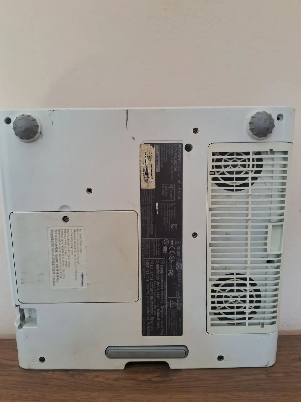 Projetor  Sony  EX120  (com defeito) - Foto 5
