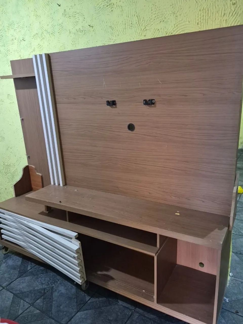 Painel para TV com Rack em MDF - Foto 2