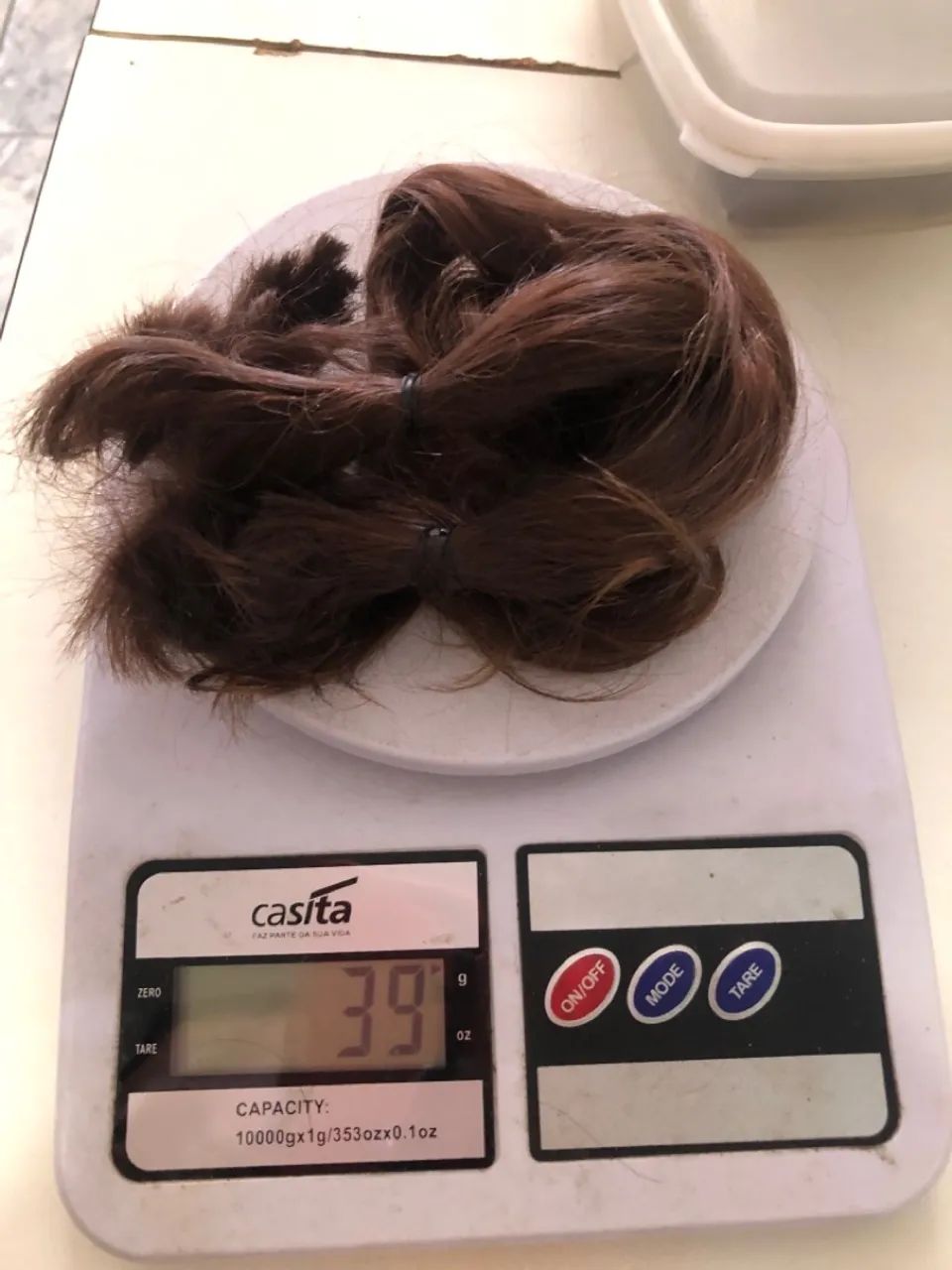 Cabelo humano virgem 