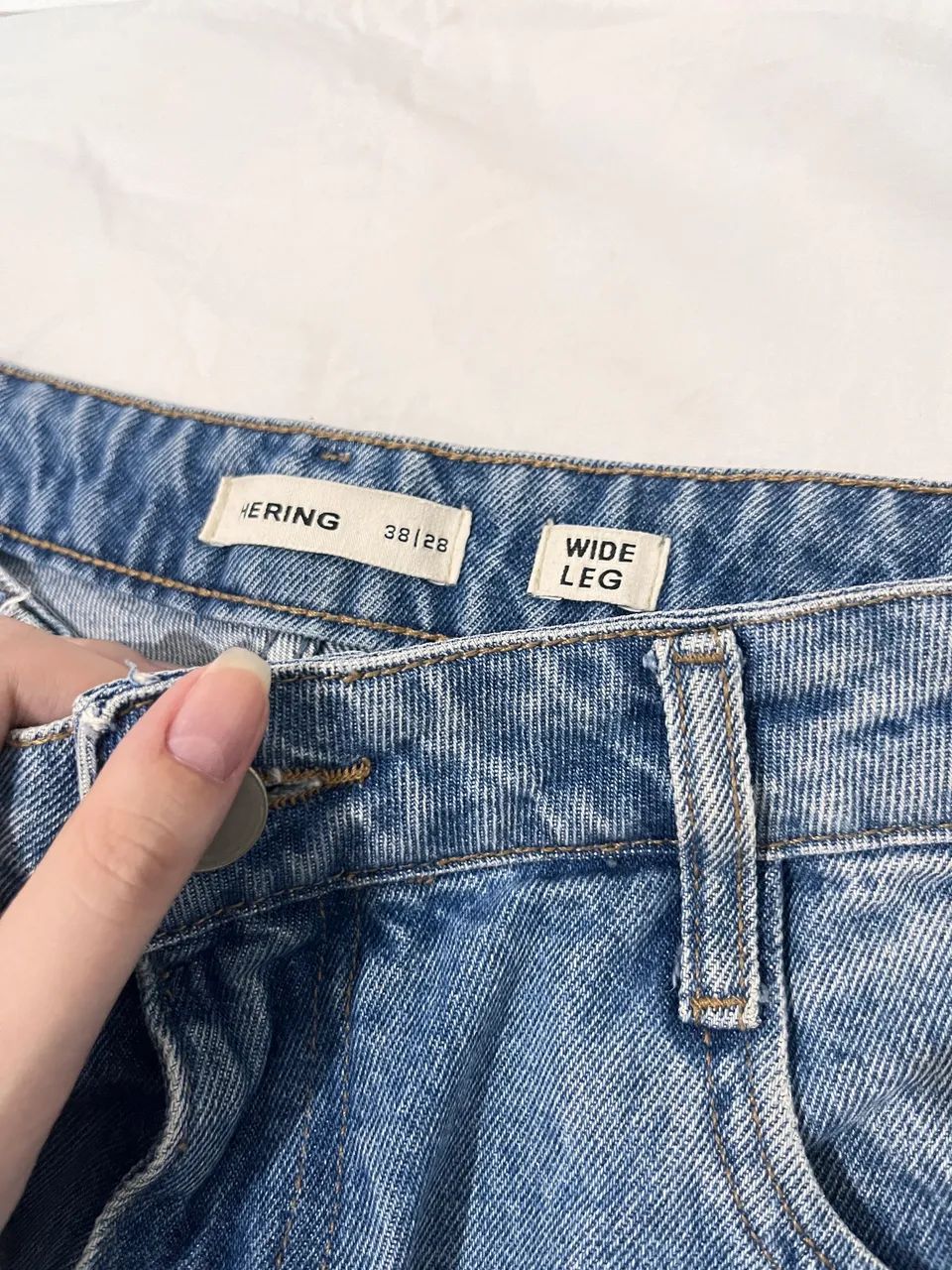 Calça Hering Wide Leg 38 - Foto 3