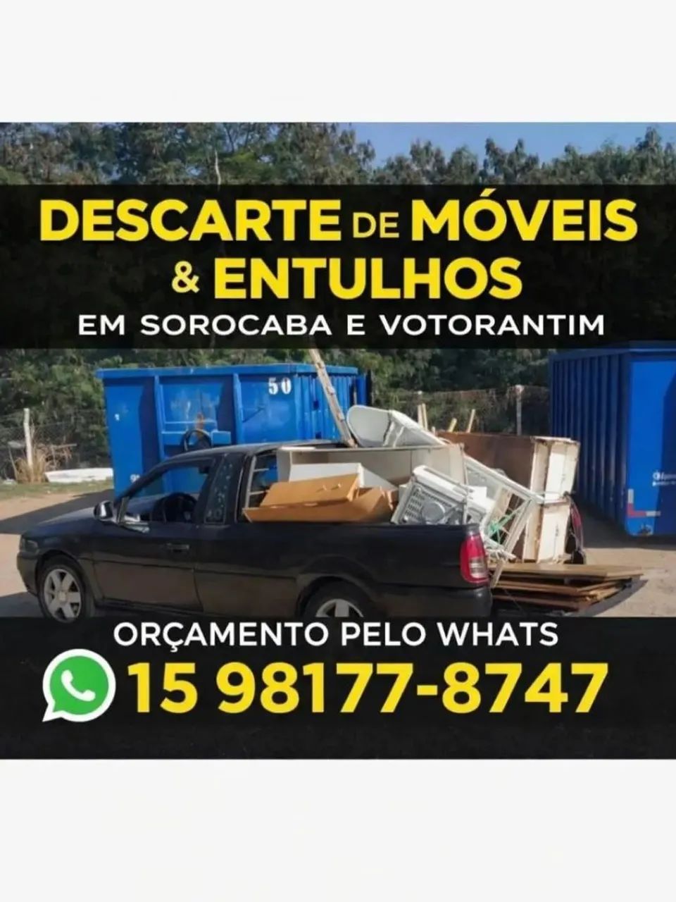 Transporte/descarte de reforma construção etc - Foto 4