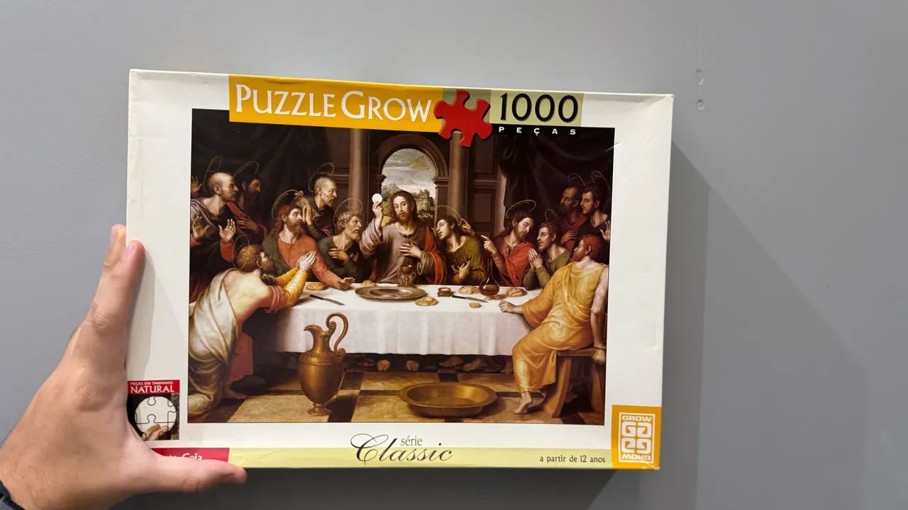 Quebra-cabeça Santa Ceia - 1000 peças 