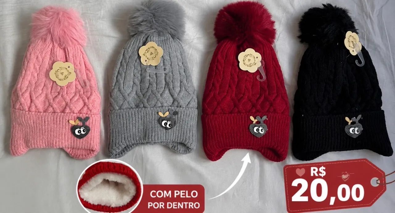 Touca infantil 