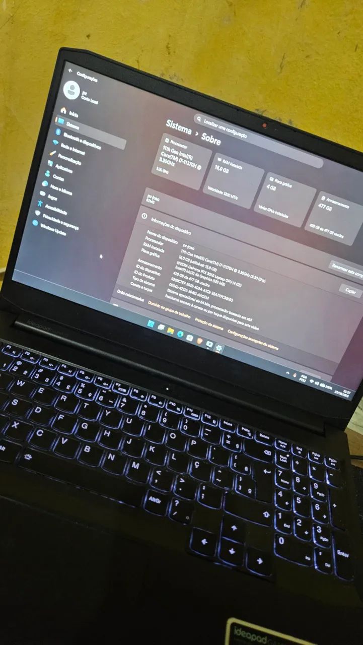 ideapad GAMING3i <br><br>82MG0003BR