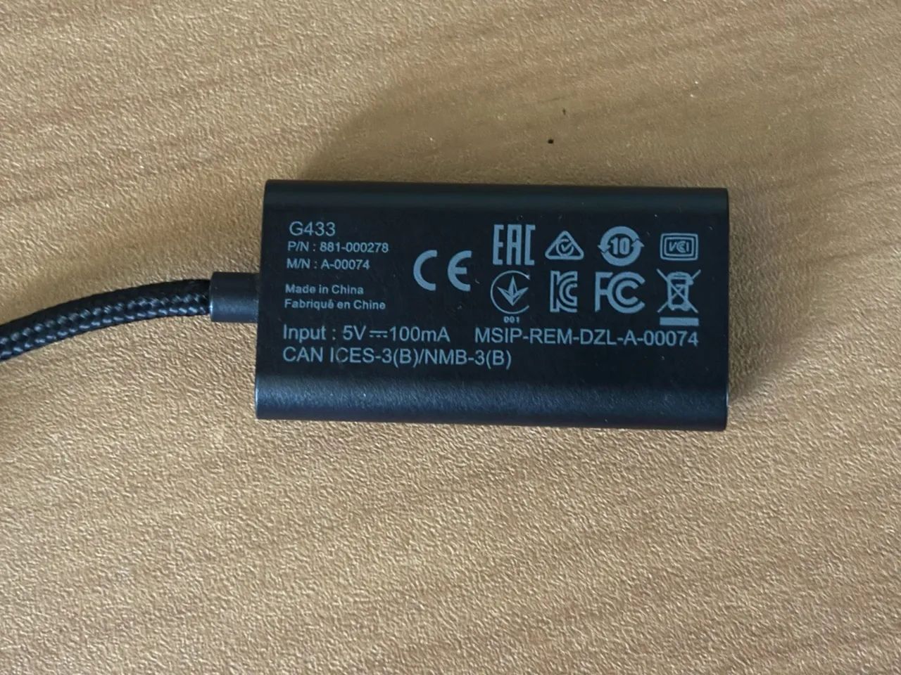 Dac de áudio Logitech G433 7.1 DtsX - Foto 2