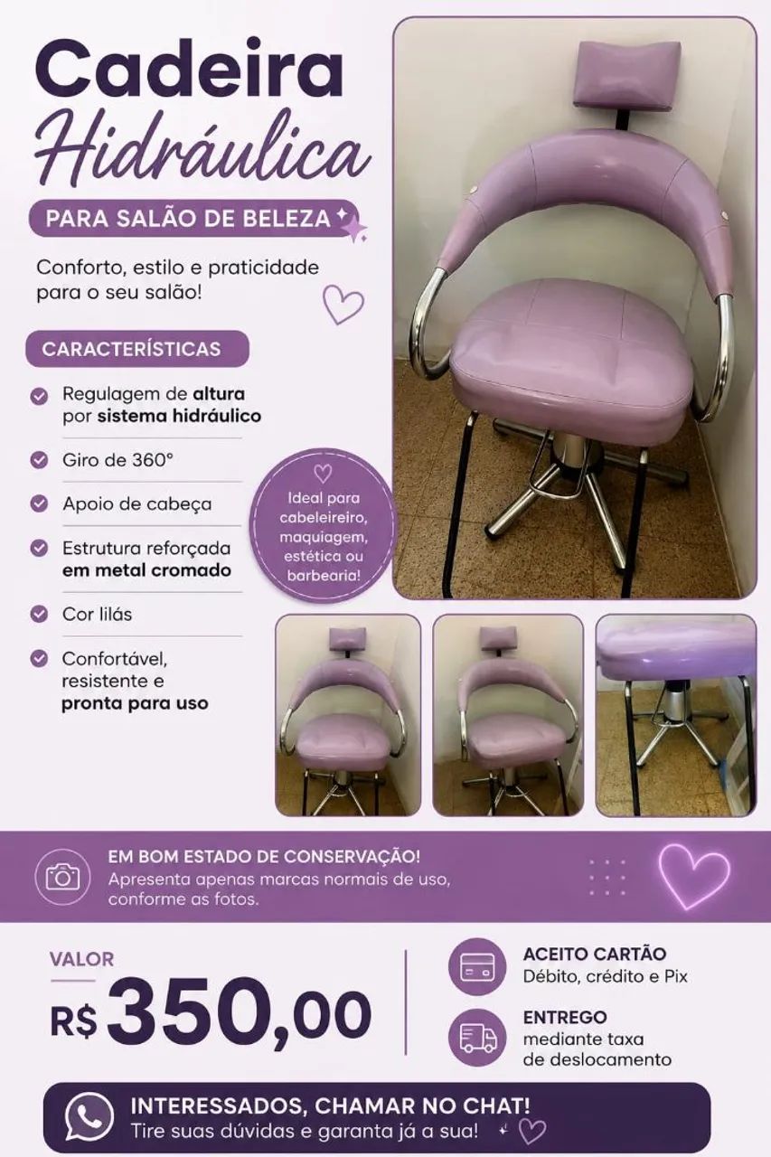 Cadeira Hidráulica 