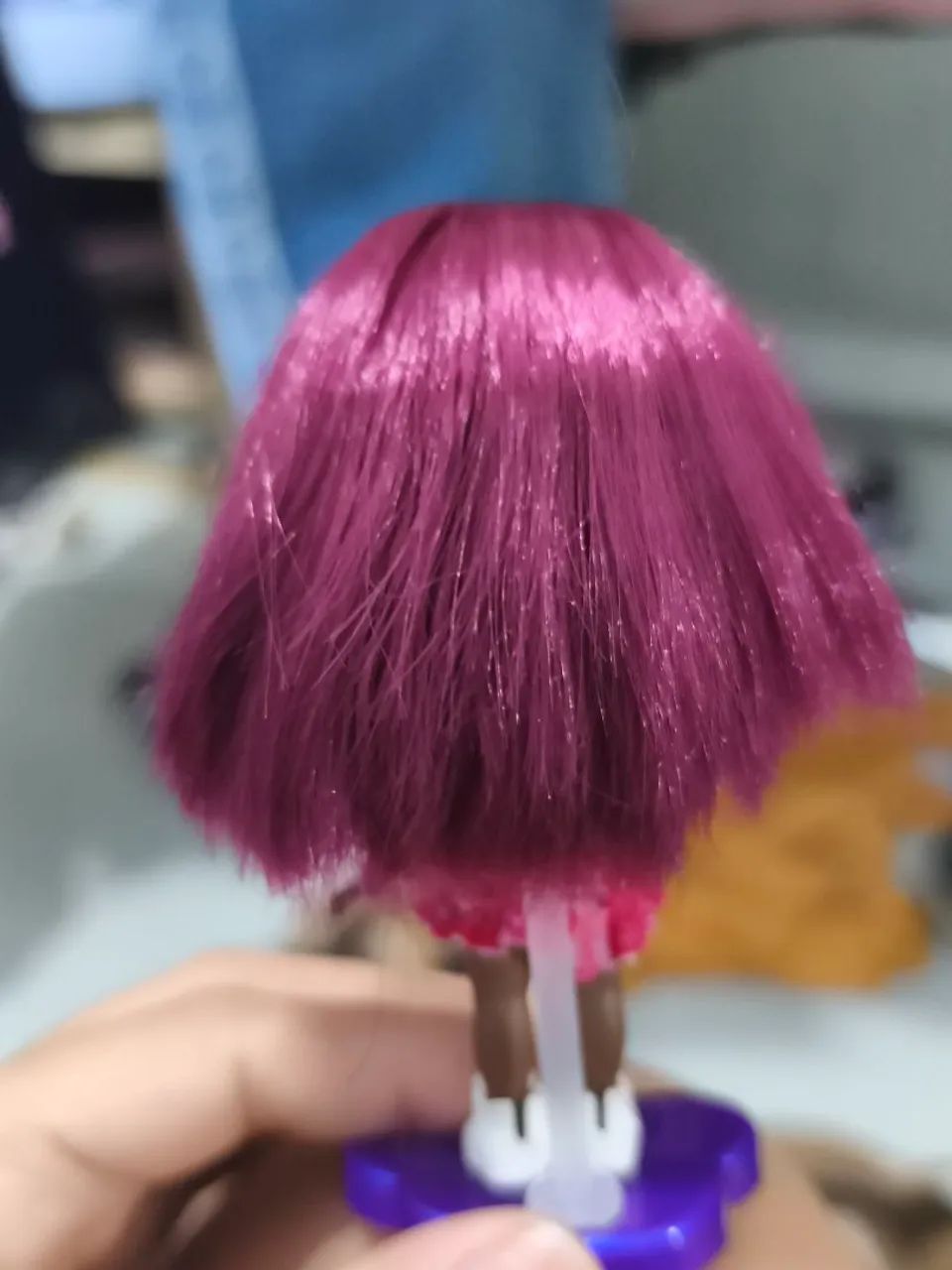 Barbie extra mini minis completa com suporte e acessorios - Foto 3