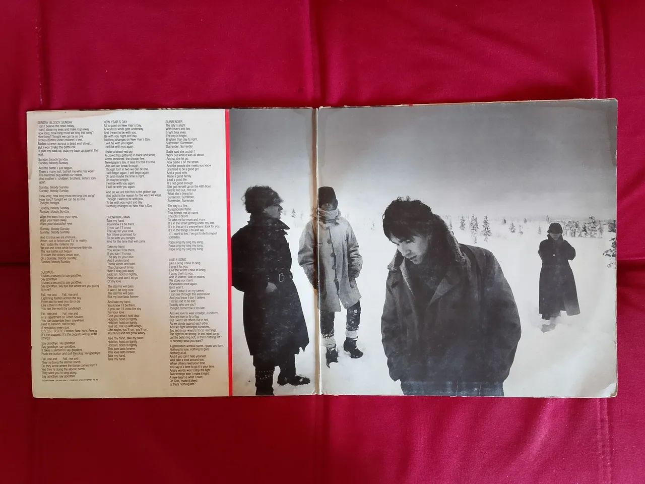 U2 war LP - Foto 3