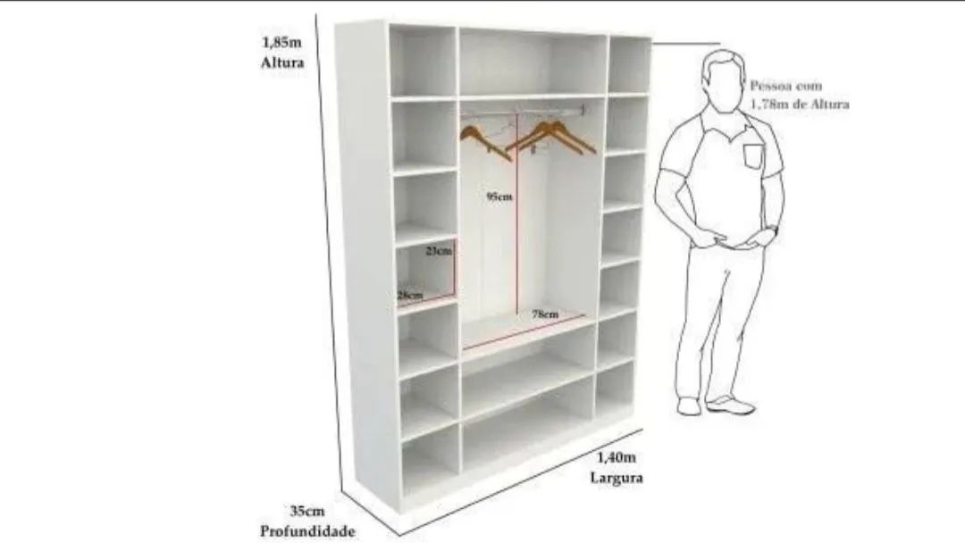 Closet para seu quarto,  temos várias opções  - Foto 2