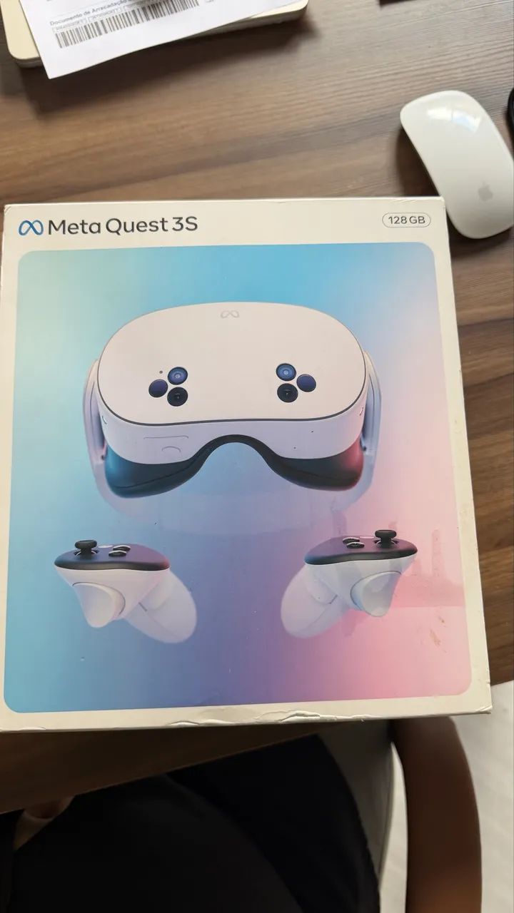 Meta Quest 3S Oculos de Realidade Virtual 