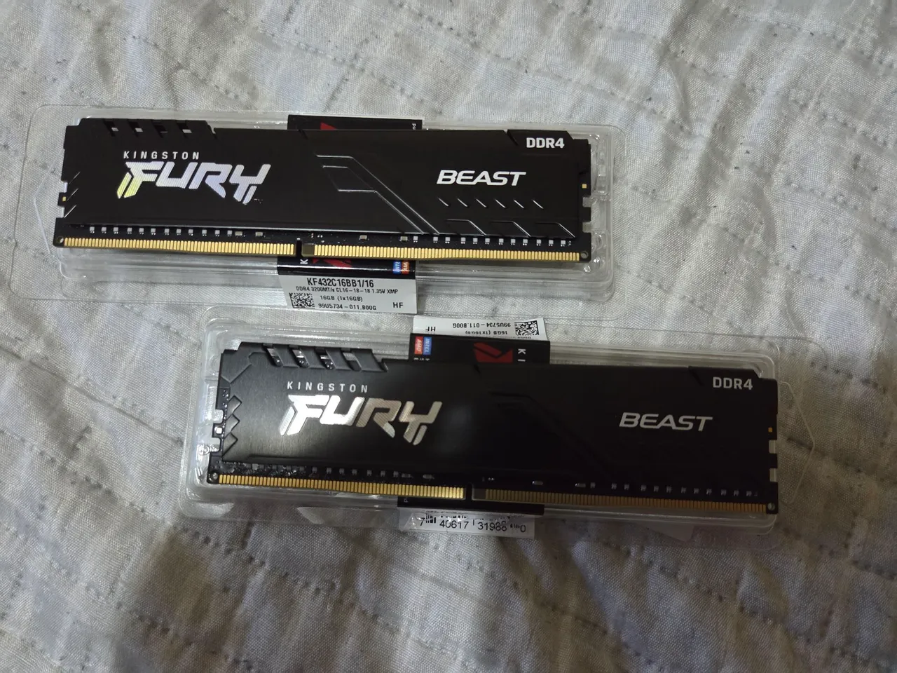 Memória RAM DDR4 16GB(2x8) 3600Mhz - Memória RAM - Paço do Lumiar
