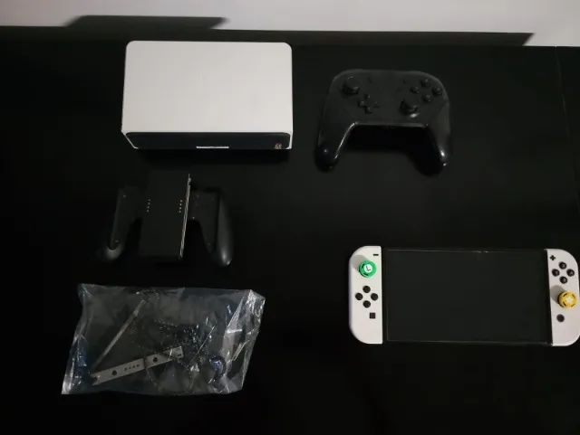 Nintendo Switch Oled com JOGOS! + Acessorios  - Foto 5