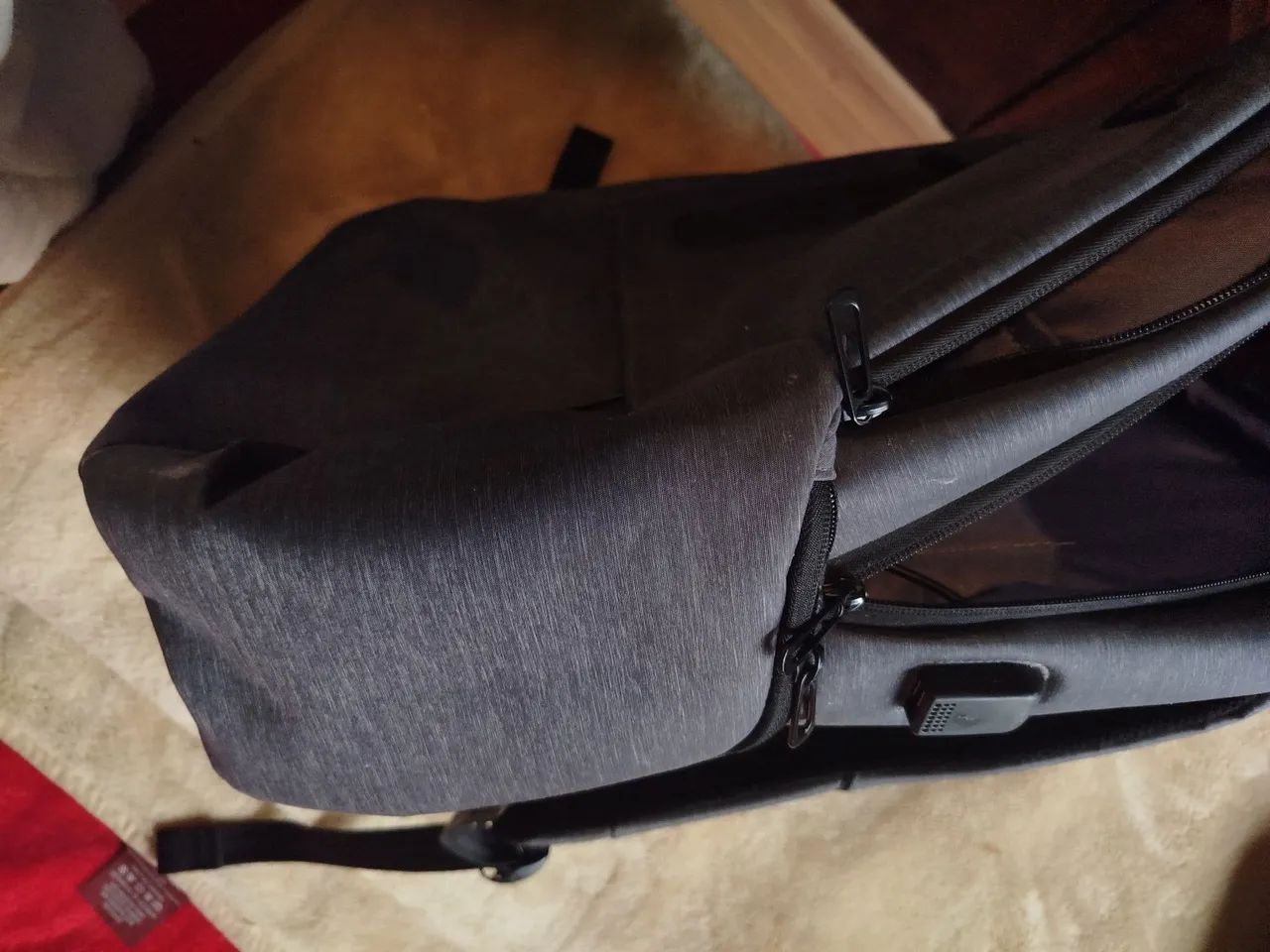 Mochila hp cinza  - Foto 5