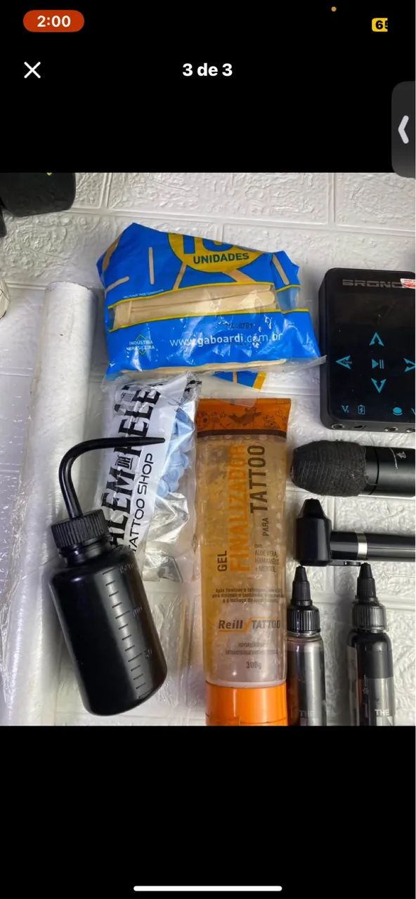 Kit pra tatuagem comoleto - Foto 3