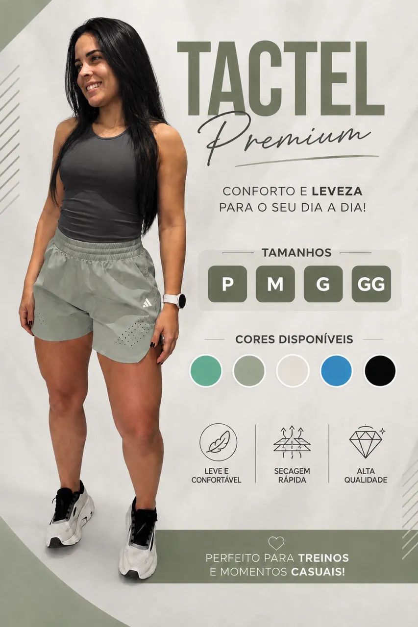 TACTEL FEMININO & MASCULINO