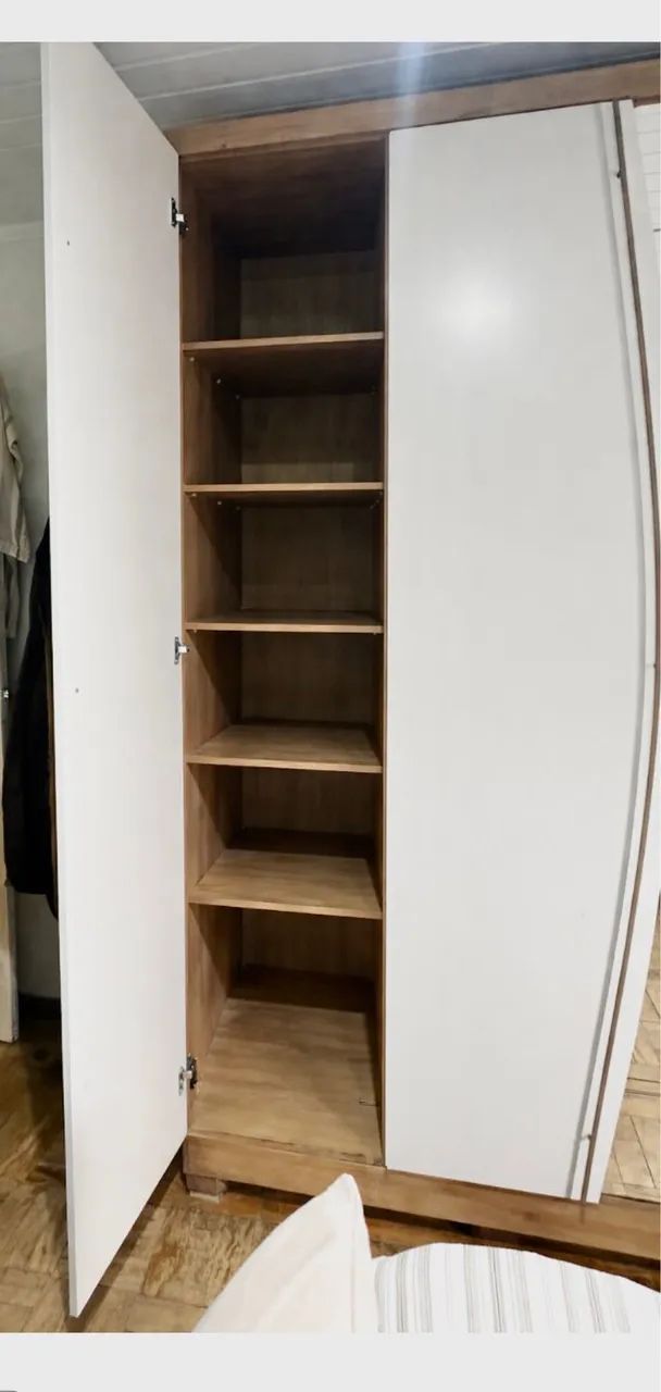 Guarda-Roupa Casal 6 Portas com Espelho - Foto 4