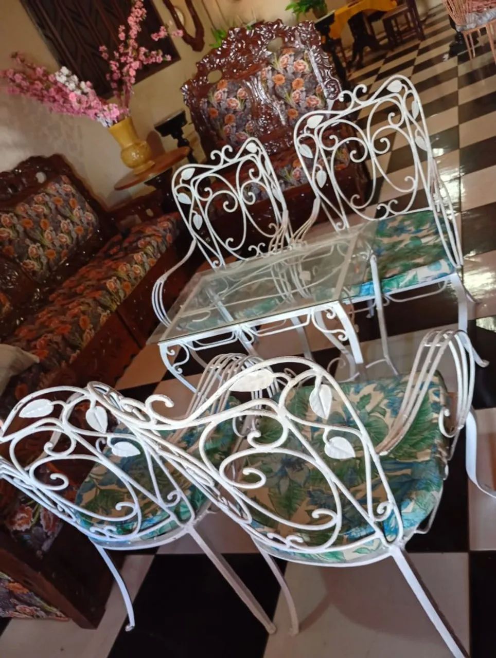 Conjunto com 5 peças em ferro perfeito. - Foto 2