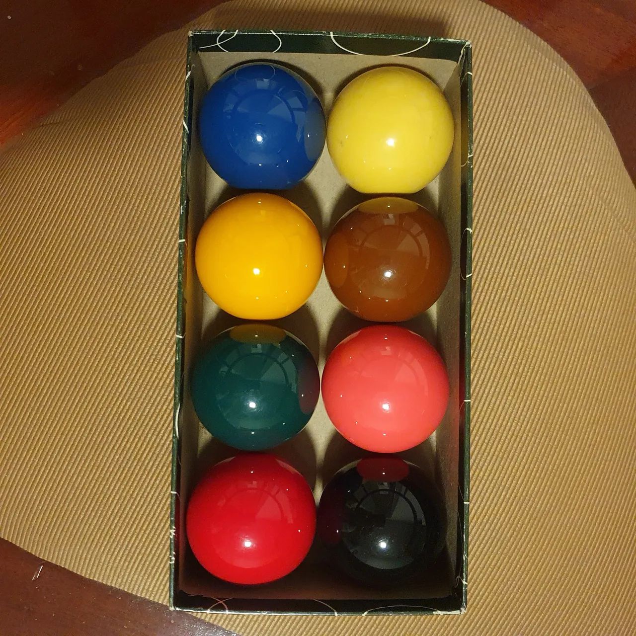 Snooker balls Aramit Belga 