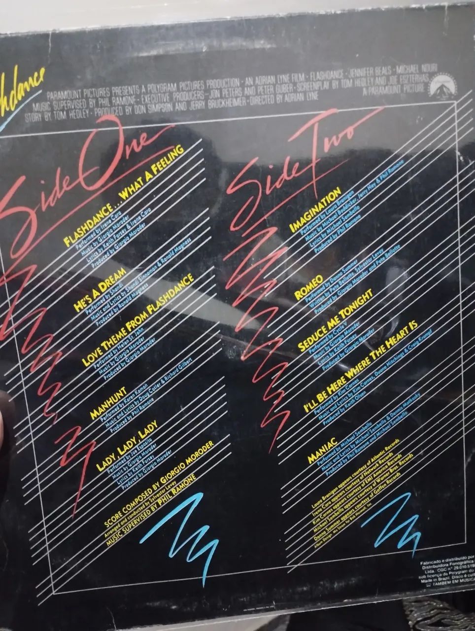 LP Flashdance trilha sonora do filme  - Foto 2