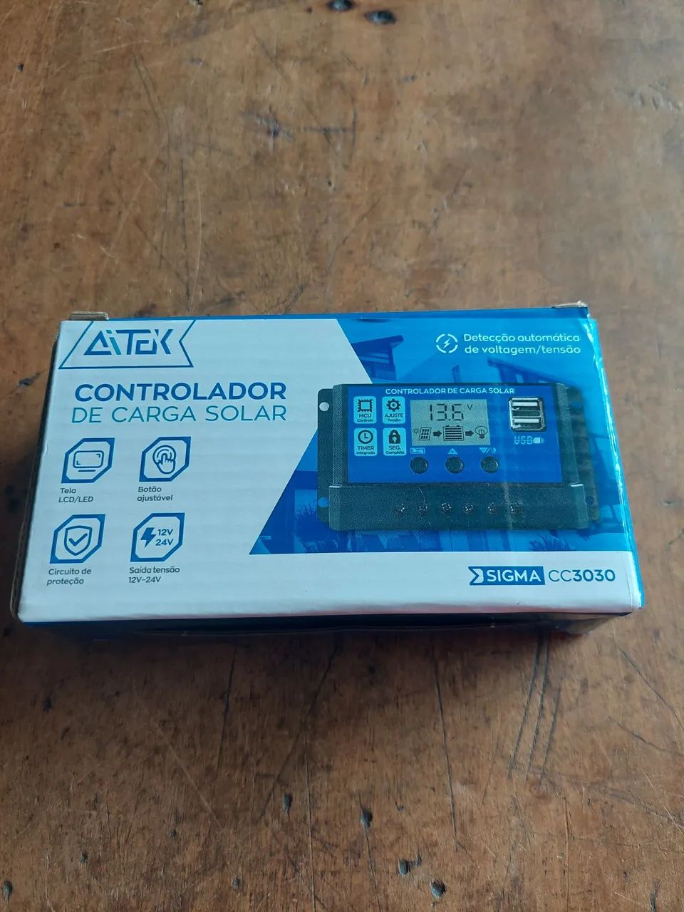 Controlador de carga solar