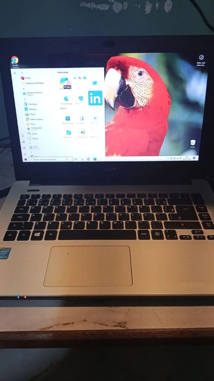 Notebook Acer core i3