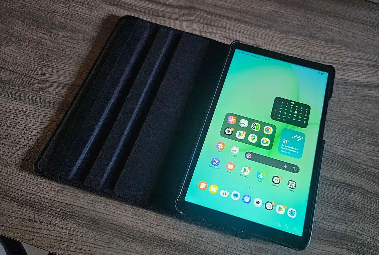 Tablet Samsung A11 com Capinha e Película protetora - Foto 2
