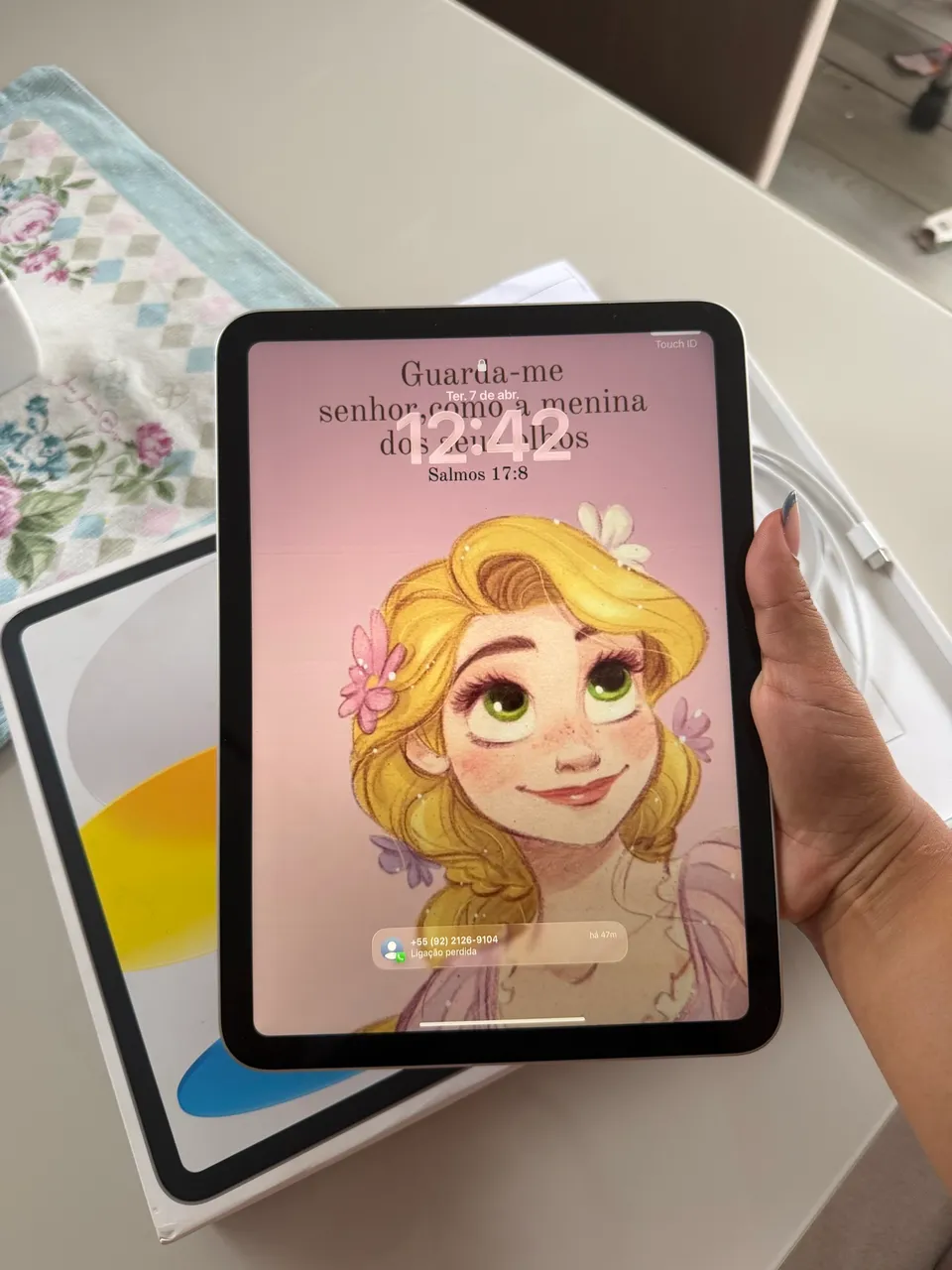 iPad mini 7 128GB Apple Pencil pro セット iPad Mini 7 128gb Estelar + Apple Pencil Pro - Novo na Caixa