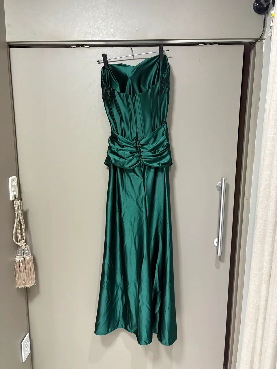 Vestido de festa verde