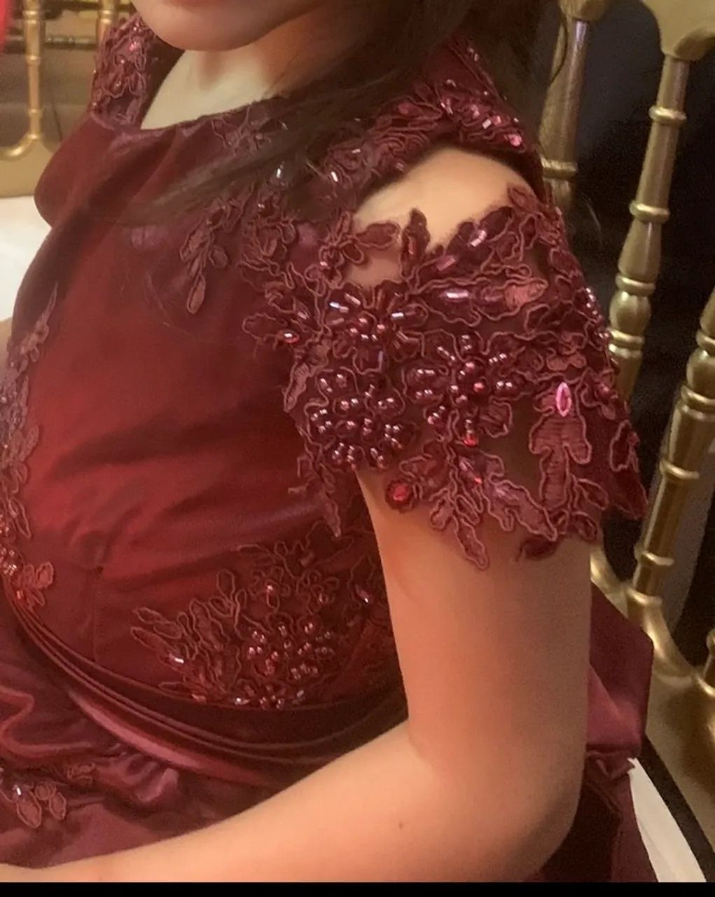 Vestido de festa infantil 