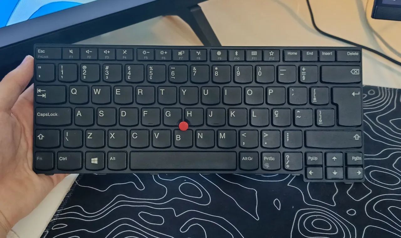 Teclado Notebook ThinkPad E470 E470c E475 Com Tecla 1 Ruim