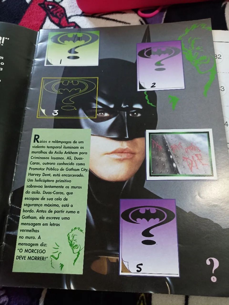 Kit 3 álbuns Batman e Cavaleiros do zodíaco  - Foto 2